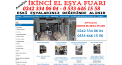 Desktop Screenshot of antalyaikincielesya.com.tr